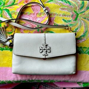 Tori Burch White Purse